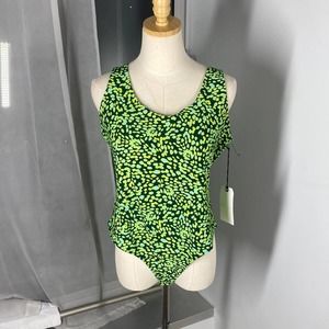 Leith X Nordstrom graphic print body suit size XL NWT